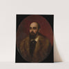 Portrait of a man -Ludwik Krasiński by Pantaleon Szyndler