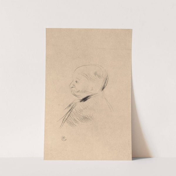 Portrait of a Man (Portrait d&#039;un homme) by Henri de Toulouse-Lautrec