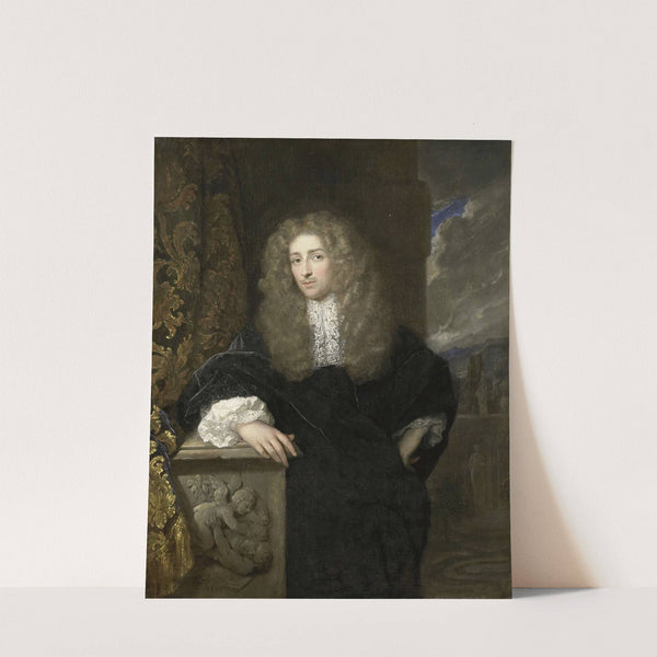Portrait of a man, possibly a member of the van Citters family by Caspar Netscher