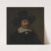 Portrait of a Man, possibly Jan de Hooghe (1608-1682) (1658) by Paulus Hennekyn