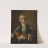 Portrait of a Man, Probably a Self-Portrait by Hugh Barron