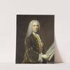 Portrait of a Man, probably Cornelis Troost (1696-1750) by Balthasar Denner