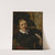 Portrait of a man, seated and wearing a hat by Follower of Frans Hals
