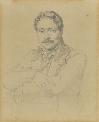 Portrait of a man, seated (1831) — size preview