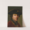 Portrait Of A Man Wearing A Hat by Martin Knoller
