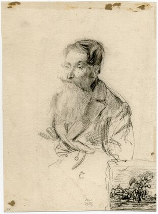 Portrait of a man with a beard