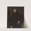 Portrait of a Man (With a Fragment of Antique Column) by Anonymous