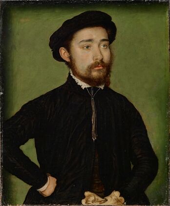 Portrait of a Man with a Glove