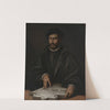 Portrait of a Man with a Hebrew Tablet (ca. 1575) by Antonio Campi