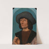 Portrait of a Man with a Pink by Quentin Massys