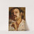 Portrait of a man with a smoking pipe by Tadeusz Makowski
