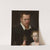 Portrait of a man with his daughter by Sofonisba Anguissola