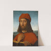 Portrait of a Man with Red Beret and Book by Antonio De Saliba
