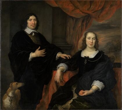 Portrait of a married couple