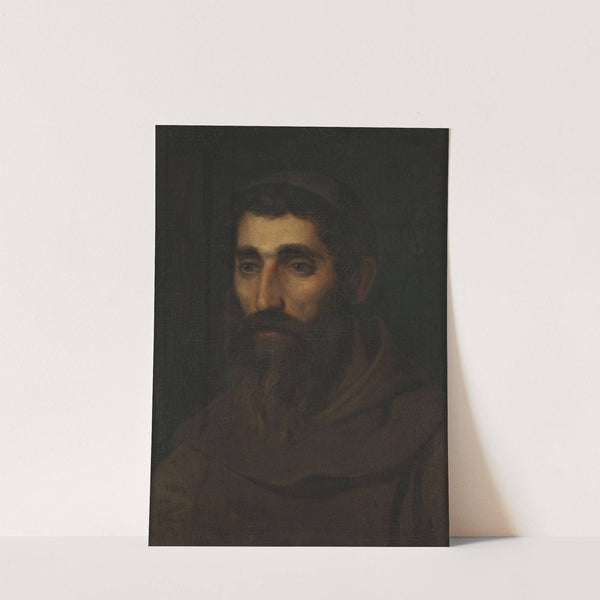 Portrait of a monk by Franciszek Smuglewicz