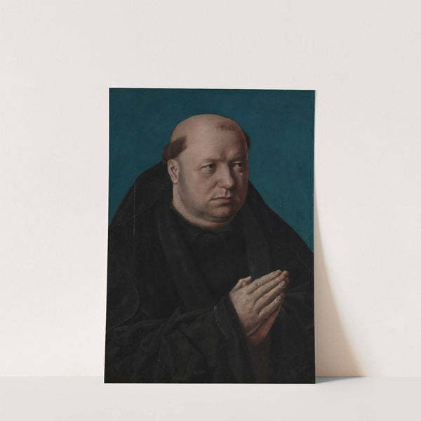 Portrait of a Monk in Prayer by Anonymous