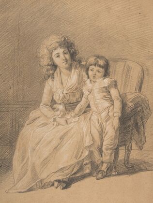 Portrait of a Mother and Child