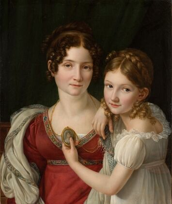 Portrait Of A Mother With Her Daughter — size preview