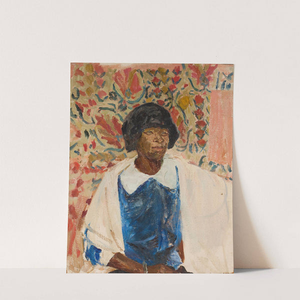 Portrait of a Mulatto woman (1912) by Jan Ciągliński