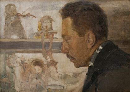 Portrait of a Musician (Krakow Composer Bolesław Raczyński) (1905)