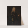 Portrait of a Nobleman in Armor by Ádam Mányoki