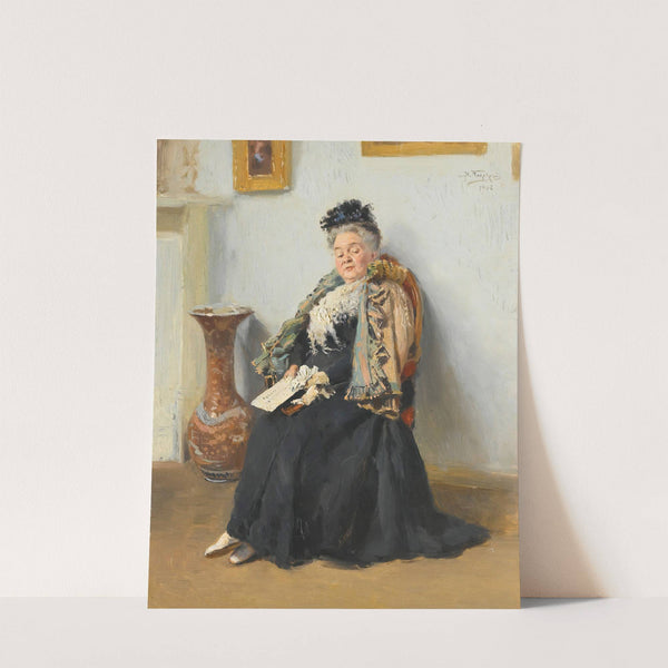 Portrait Of A Noblewoman by Vladimir Egorovich Makovsky