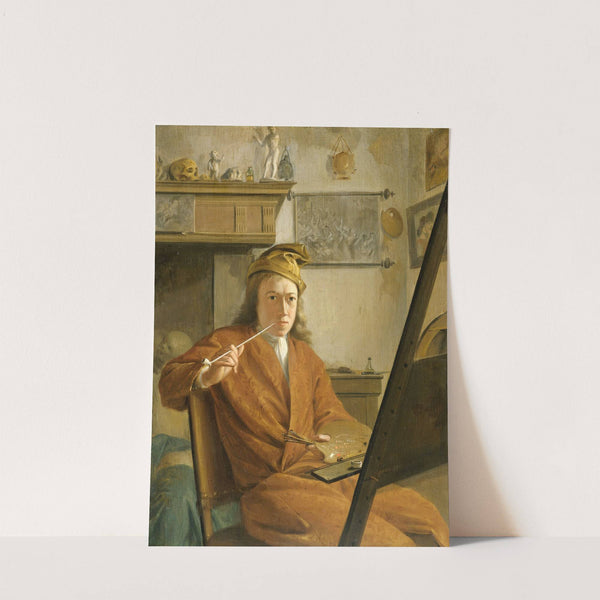 Portrait of a Painter, perhaps the Artist Himself (1730) by Aert Schouman