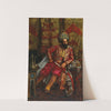 Portrait of a Pasha sitting on a Tiger Pelt in a Sumptuous Interior by Anonymous