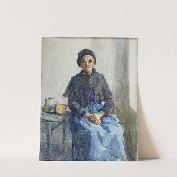 Portrait of a peasant woman by Mary Elizabeth Tripe