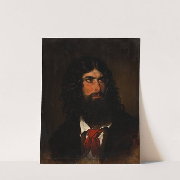 Portrait Of A Roman Peasant (1838) by Friedrich von Amerling