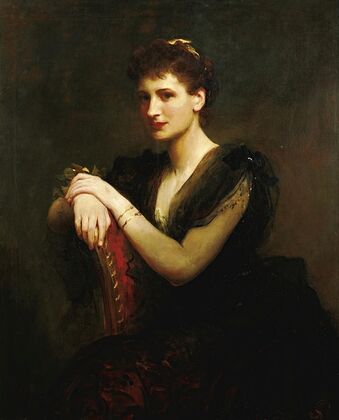 Portrait Of A Seated Lady — size preview