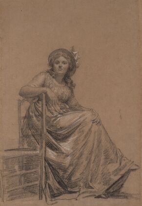 Portrait of a Seated Woman (18th-19th century)