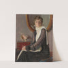 Portrait of a sitting woman (1915) by Edward Butrymowicz