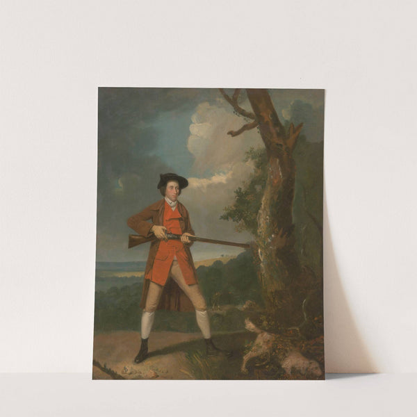 Portrait of a sportsman, possibly Robert Rayner by Henry Walton