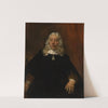 Portrait of a white-haired man by Rembrandt van Rijn