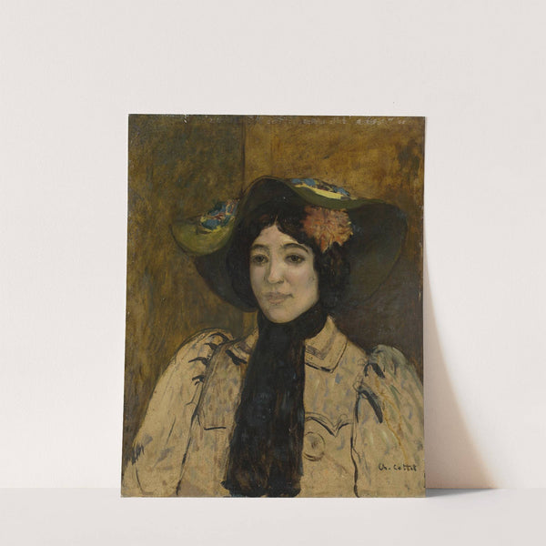 Portrait of a Woman (c. 1900) by Charles Cottet