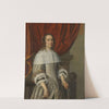 Portrait of a Woman (1663) by Hendrick Cornelisz. van Vliet