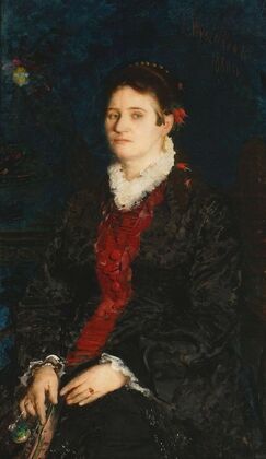 Portrait of a woman (1880)