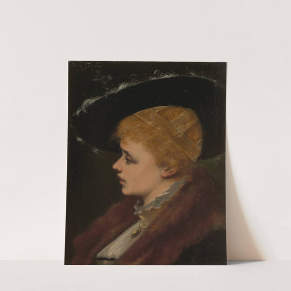 Portrait of a Woman by Léon Lucien Goupil