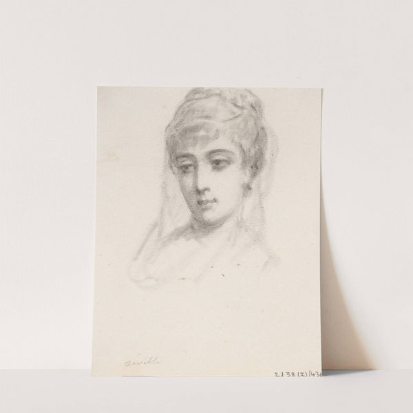 Portrait of a Woman by Nicaise De Keyser