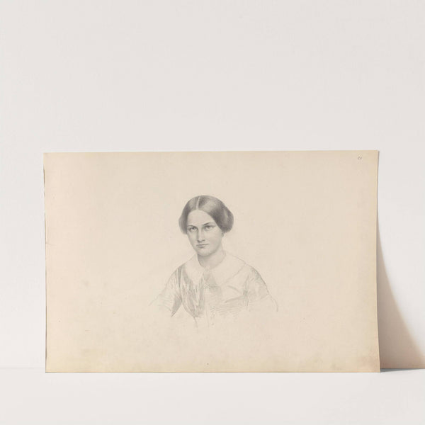 Portrait of a woman (Between 1855 and 1859) by Adolph Tidemand