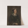 Portrait of a woman by Lievin de Winne  