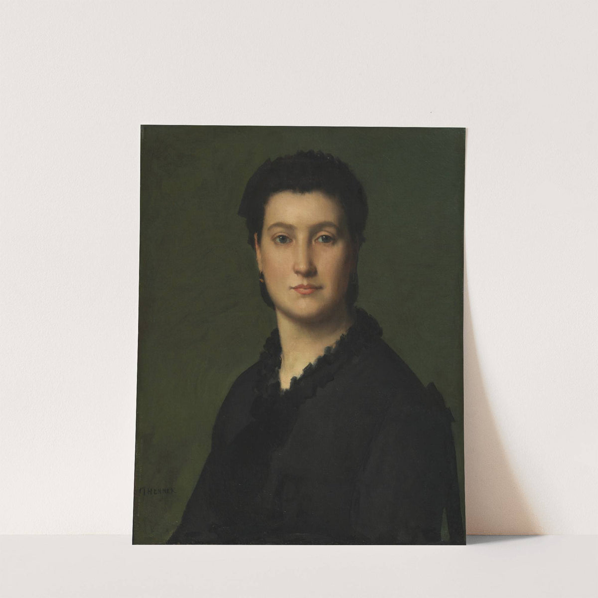 Portrait of a Woman (c. 1875–80) by Jean-Jacques Henner