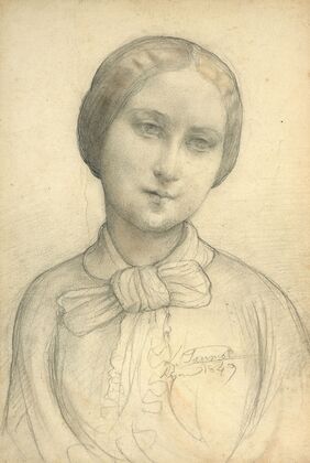 Portrait of a woman (1849)