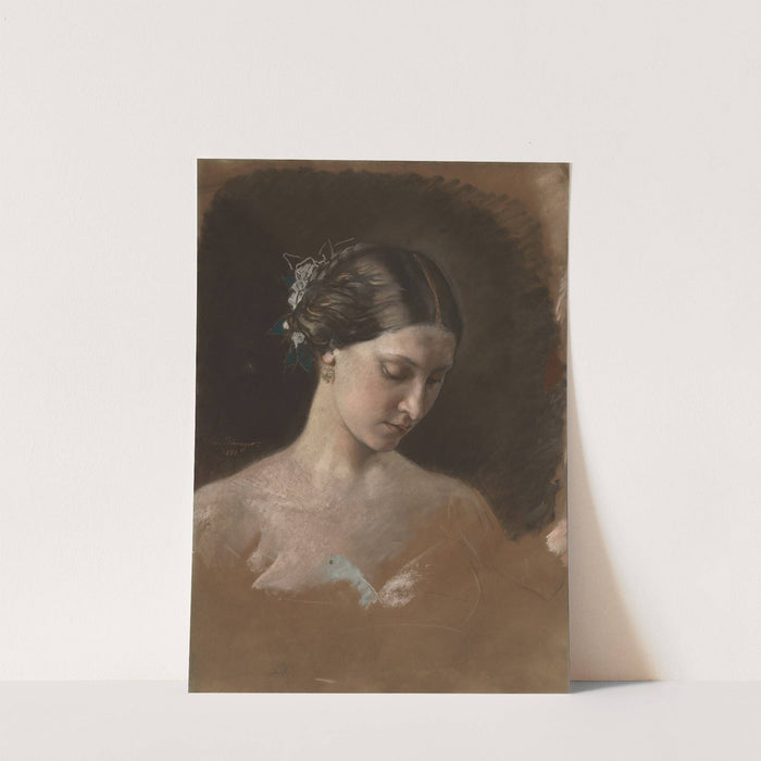 Portrait of a Woman (c. 1889–1899) by Jean-Baptiste-Antoine-Emile Béranger