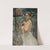 Portrait of a woman against a rowanberry grove by Jacek Malczewski