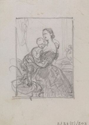 Portrait of a Woman and a Child