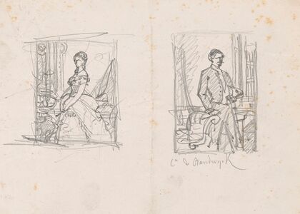 Portrait of a Woman and the Count van Randwyck