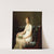 Portrait of a Woman Holding a Pencil and a Drawing Book by Robert Jacques François Lefèvre