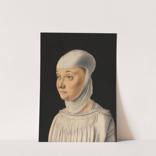 Portrait of a Woman, Possibly a Novice of San Secondo by Jacometto Veneziano